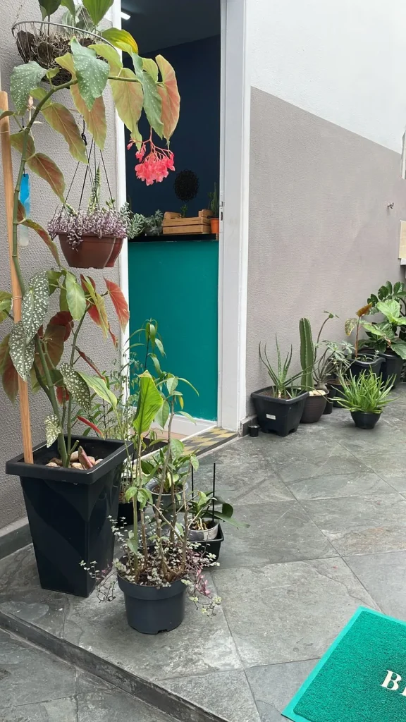 Entrada do Studio do lado de fora